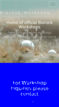 Mobile Screenshot of biorock-workshop.org